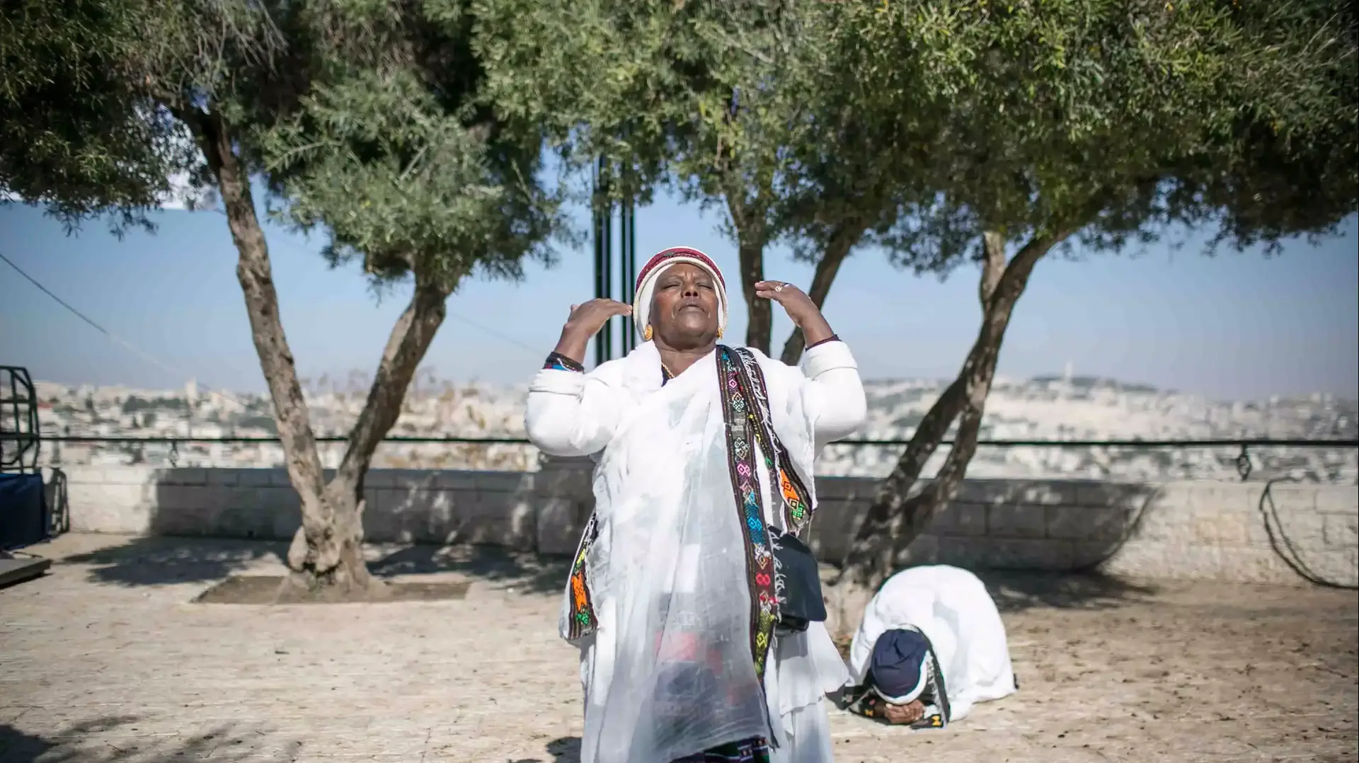 העדה האתיופית מציינת את חג הסידג', ירושלים