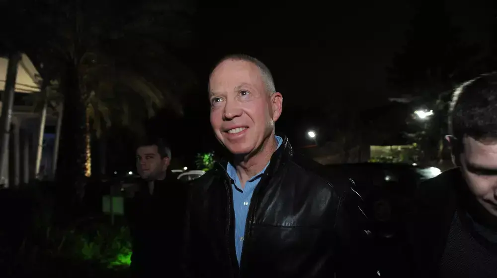 יואב גלנט בכפר המכבייה, מפלגה "כולנו", ינואר 2015