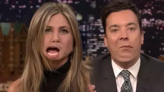 ג'ימי פאלון וג'ניפר אניסטון