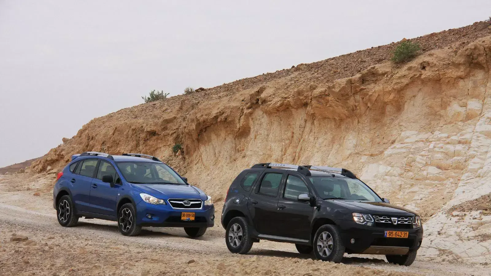 מבחן השוואתי: סובארו XV  1.6  ל' נגד דאצ'יה דאסטר