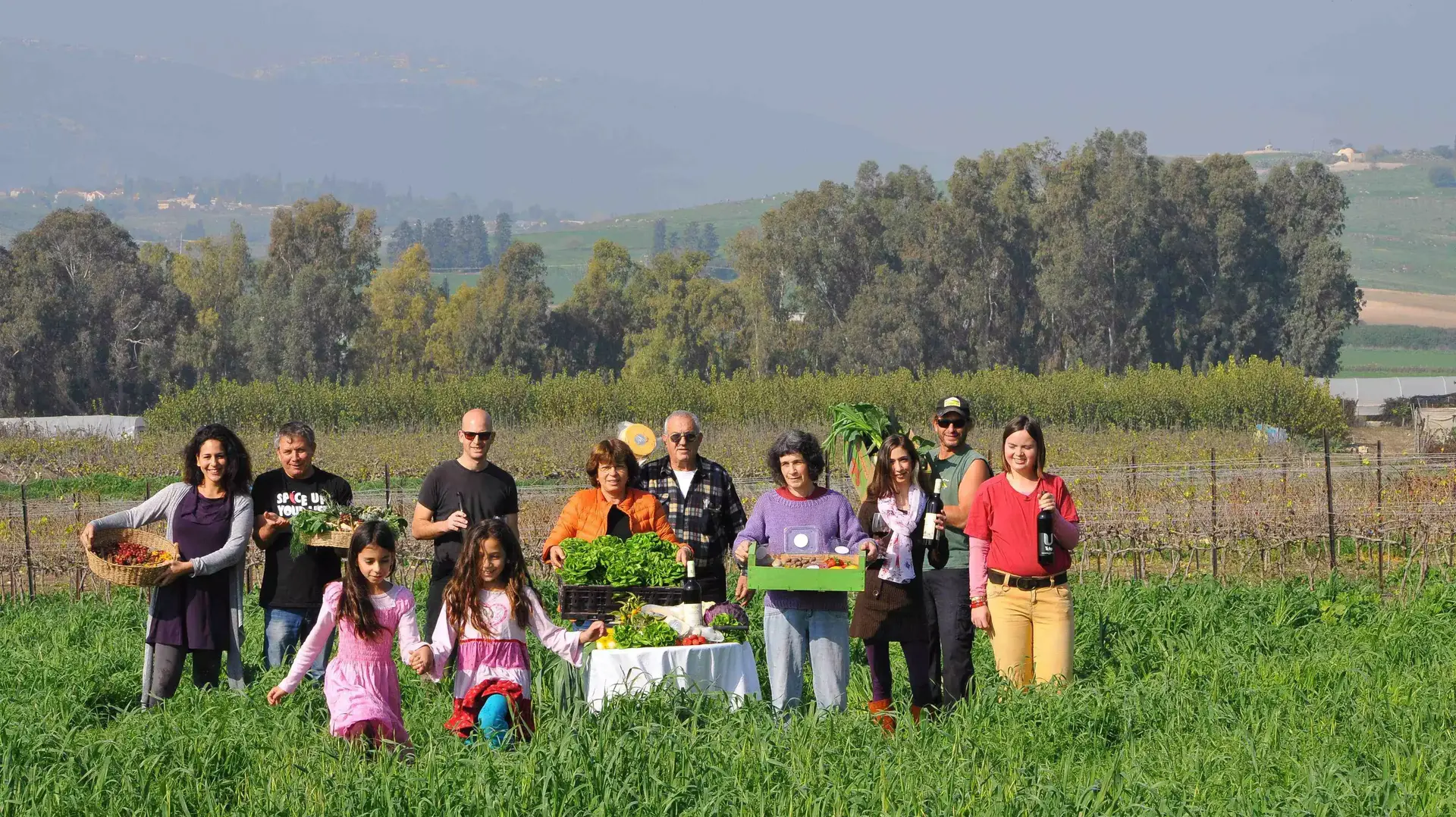 פסטיבל טעמים בעמקים חקלאים בשדה יעקב