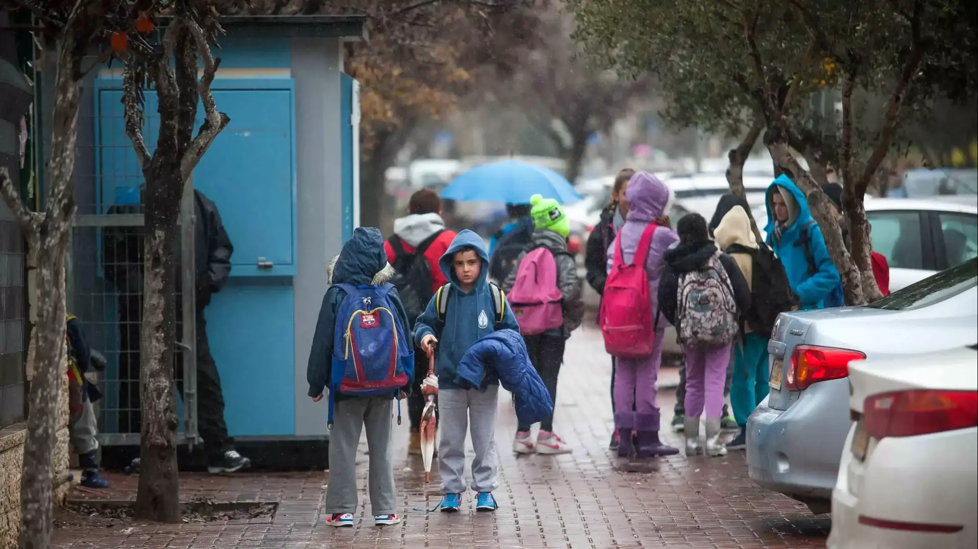יציאה מוקדמת מביה?ס סאלד בירושלים, פברואר 2015