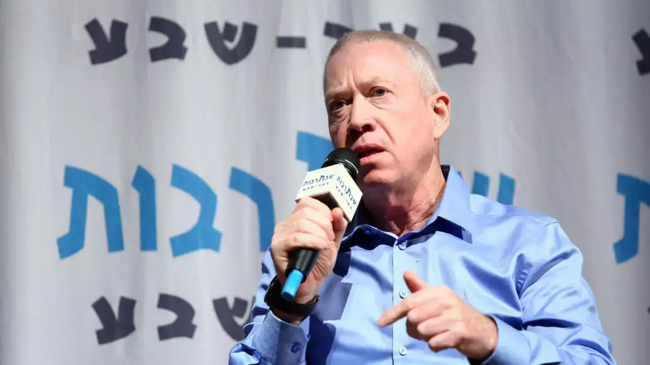 יואב גלנט באירוע שבתרבות שבבאר שבע