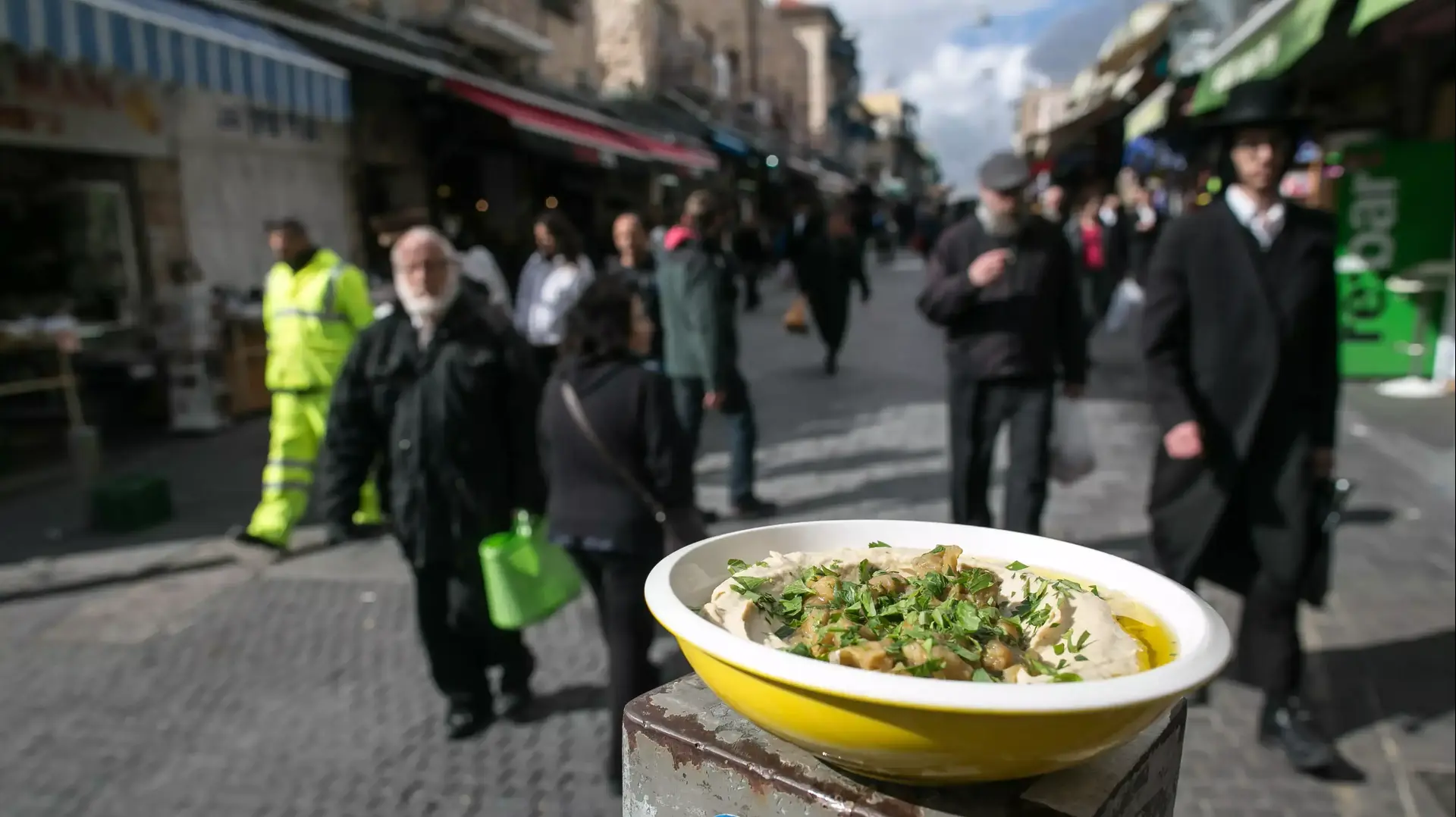 חומוס בשוק מחנה יהודה
