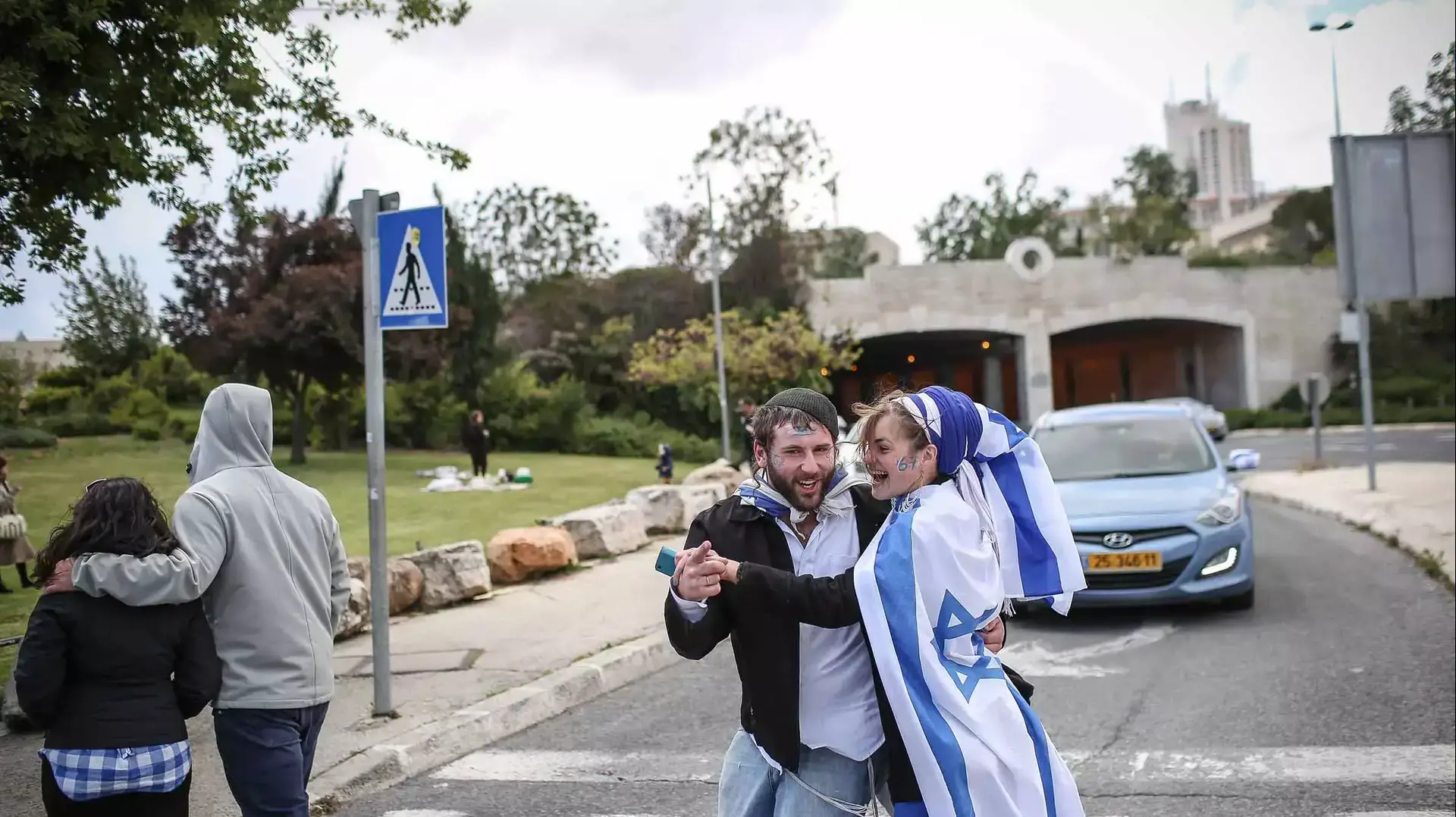 חגיגות עצמאות בגן סאקר, ירושלים, אפריל 2015