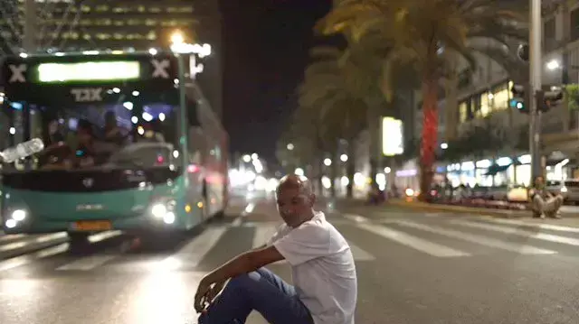 מחאת בני העדה האתיופית, תל אביב, 18.05.2015