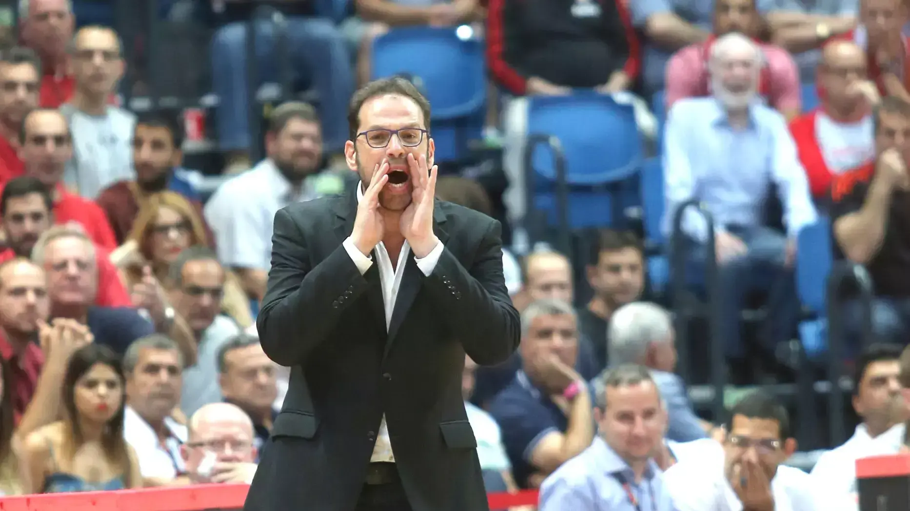 סדרת פלייאוף ליגת העל כדורסל הפועל ירושלים נגד מאמן מכבי ראשון לציון שרון דרוקר