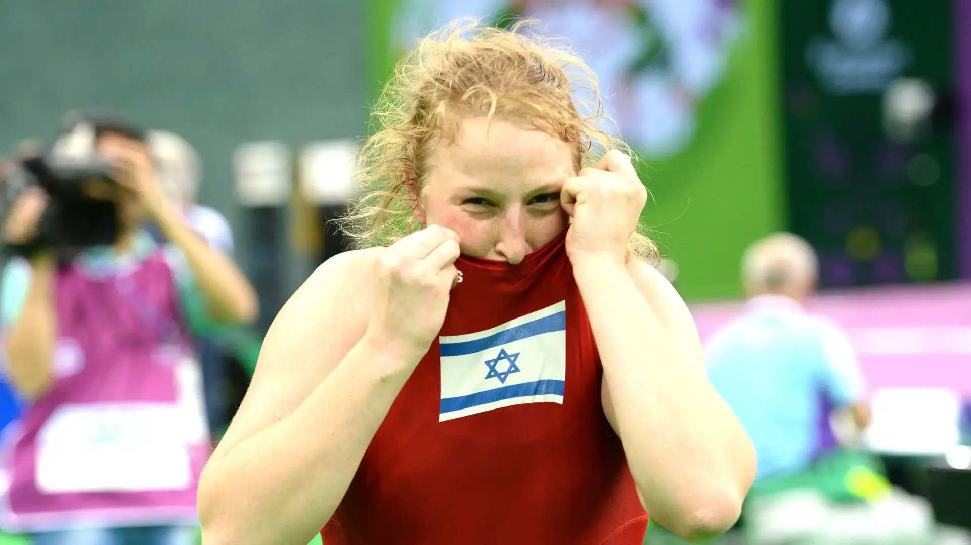 המתאבקת הישראלית אילנה קרטיש