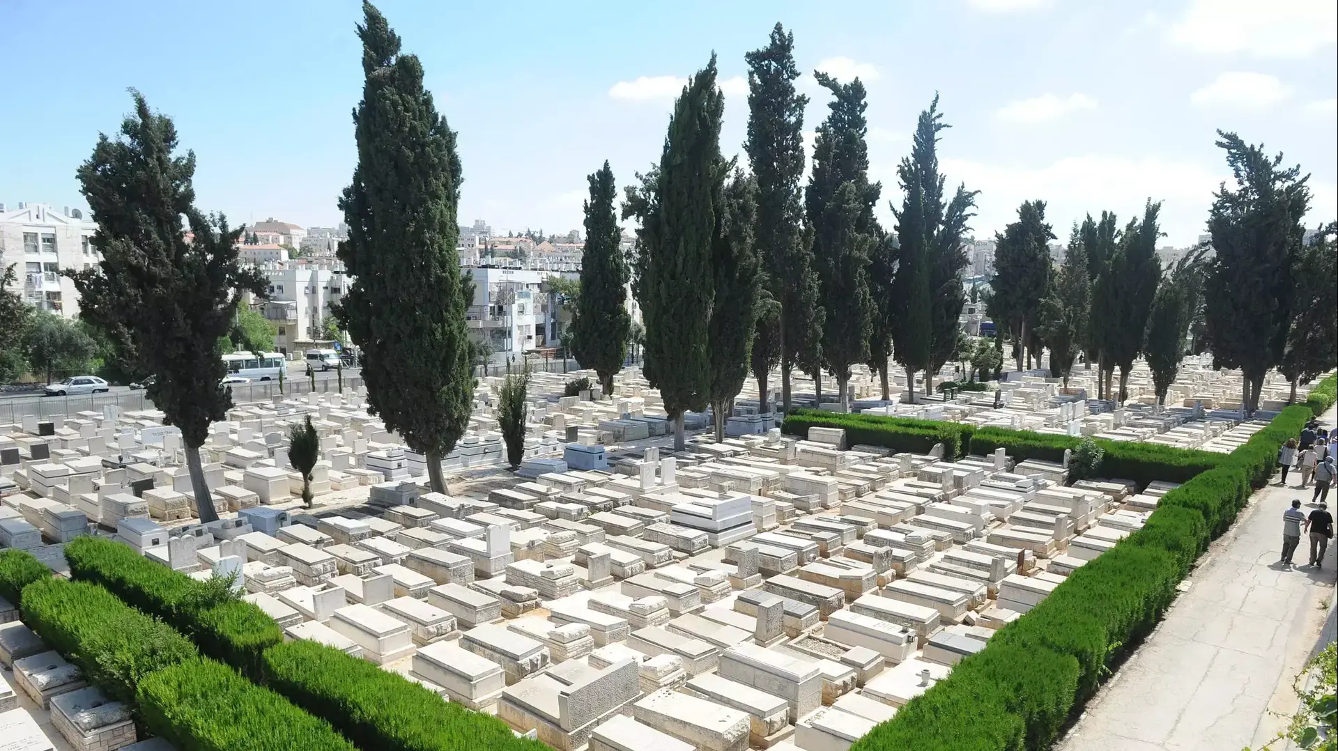 בית הקברות בסנהדריה, ירושלים. יוני 2015
