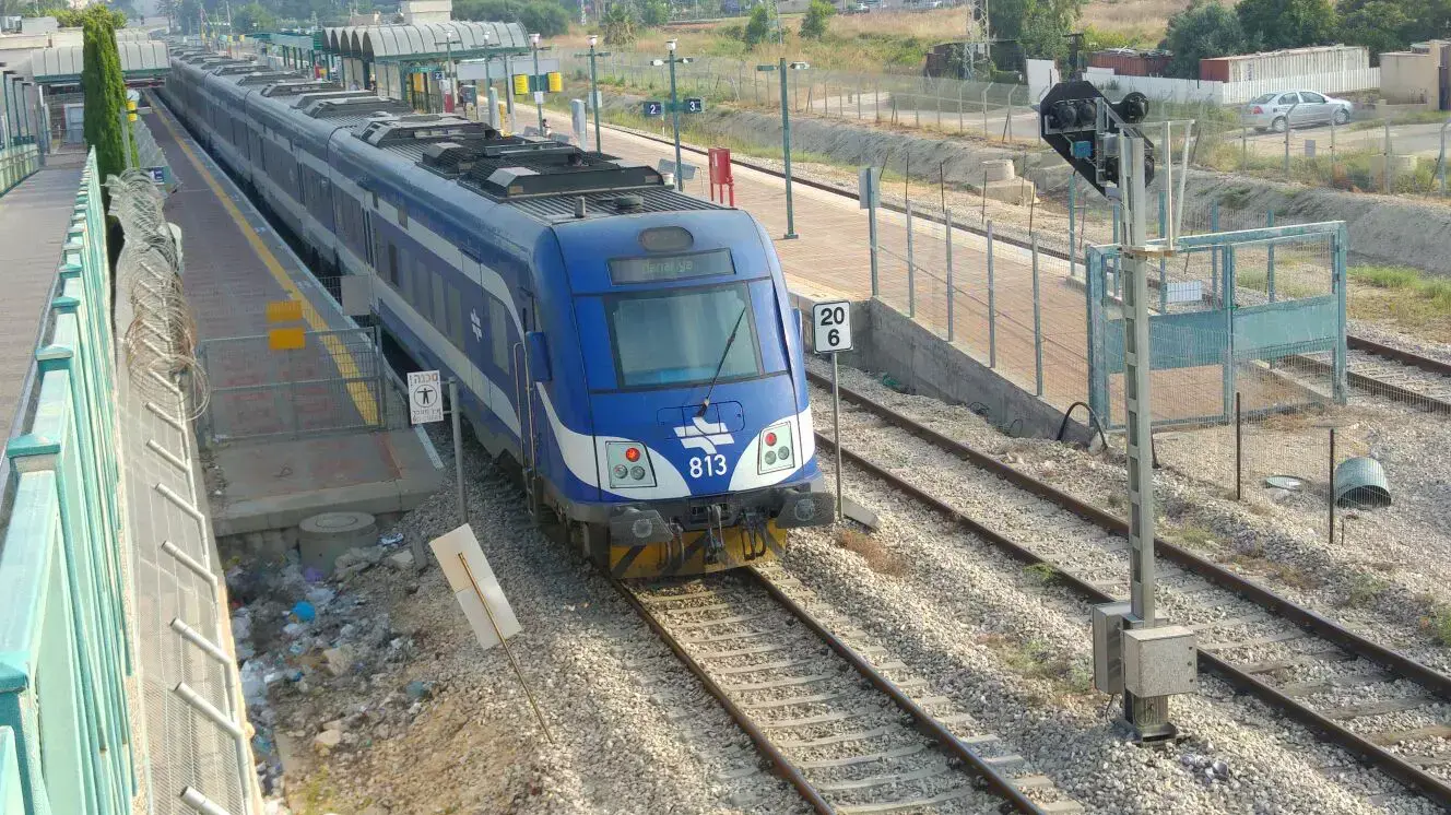 תחנת הרכבת בעכו  13 ביולי 2015