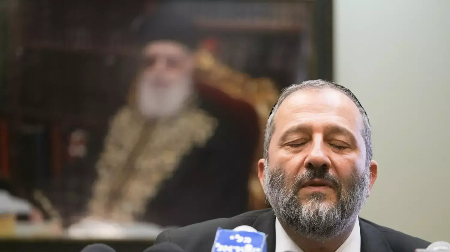 השר אריה דרעי, ישיבת סיעת ש"ס, 13 ביולי 2015