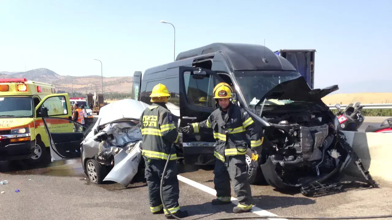 תאונת דרכים בכביש 90, 29 ביולי 2015