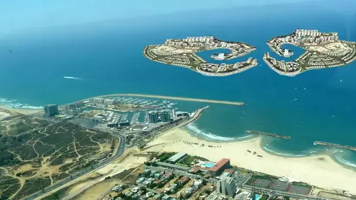 איים צפים הרצלייה