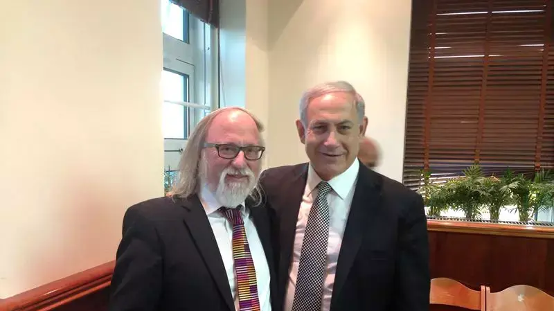 חיים שיין ובנימין נתניהו
