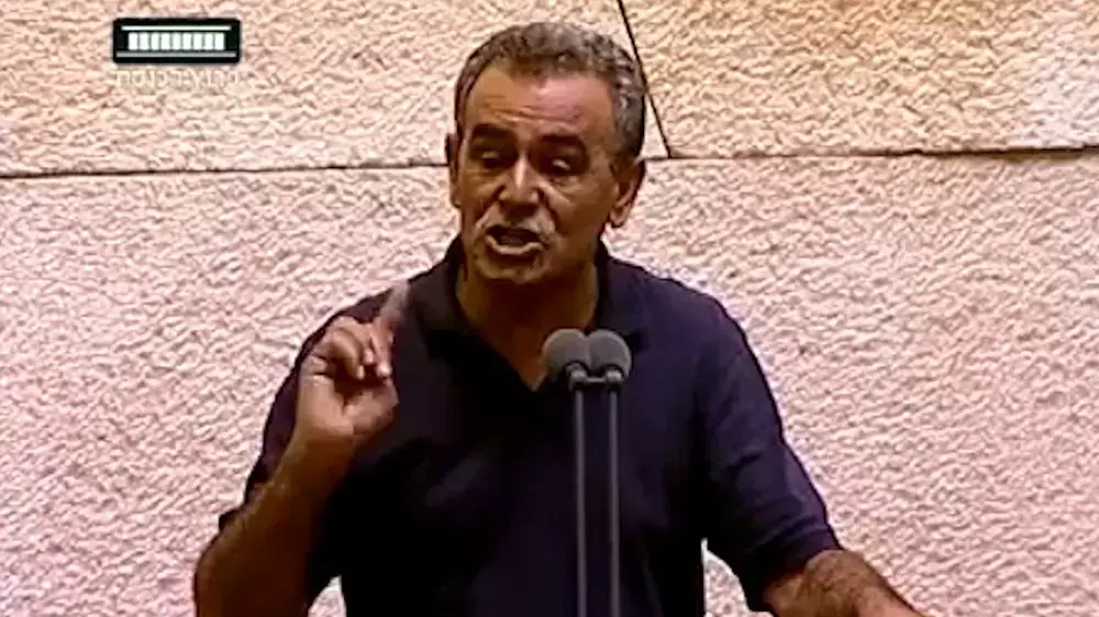 ח"כ ג'אמל זחאלקה אומר שלום