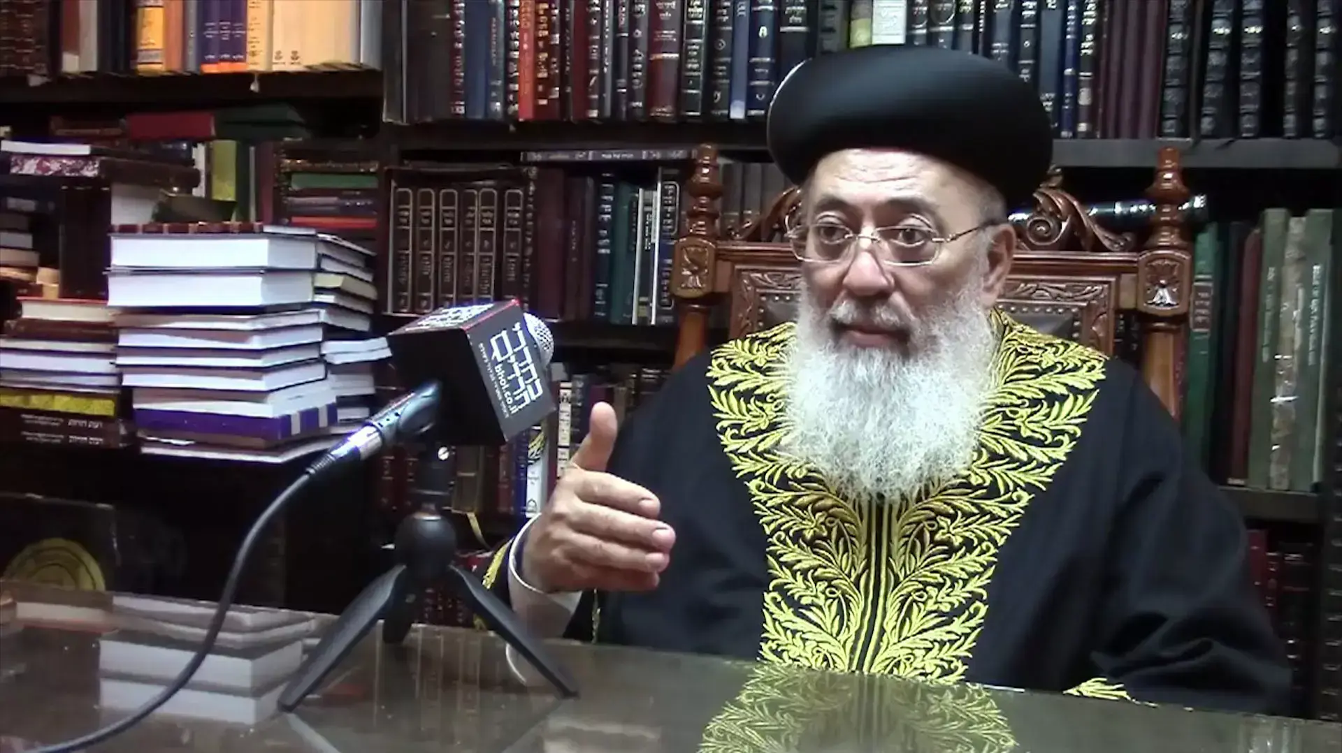 הרב הראשי לירושלים שלמה עמאר חושף שהרב המנוח עובדיה יוסף מחל לו
