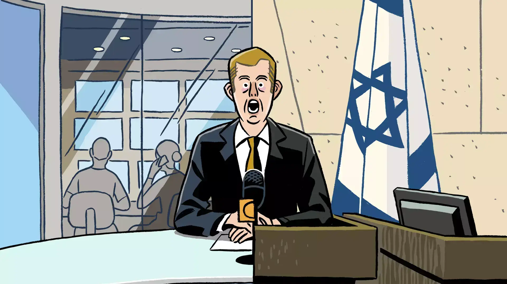 עיתונאים שחצו את הקווים