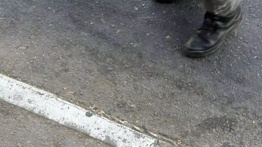 שוטר משמר הגבול שנפצע מרסיסי מטען חבלה שהושלך לעבר קבר רחל שליד בית לחם, אוקטובר 2015