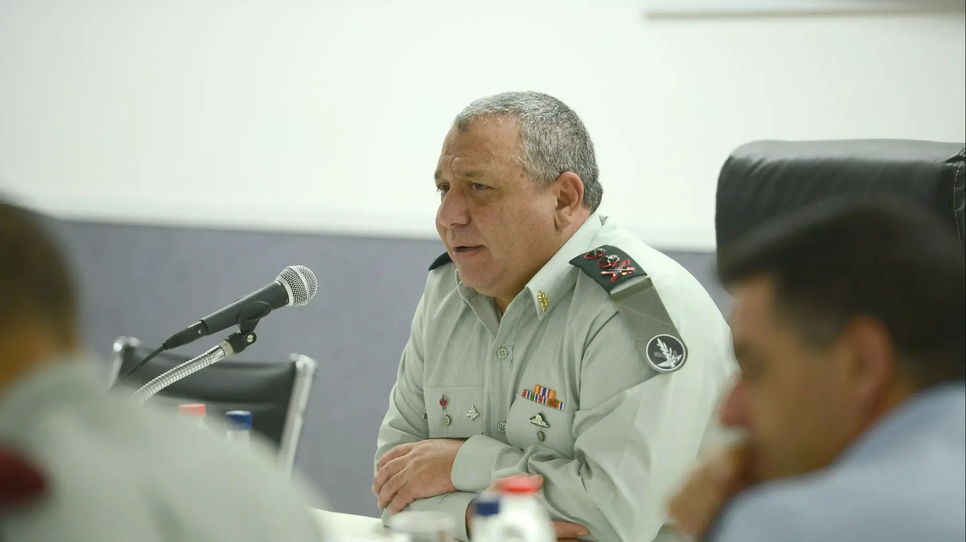 סדנא מטכ"לית לסיכום תר"ש גדעון בראשות הרמטכ"ל גדי איזנקוט, 10 בנובמבר 2015