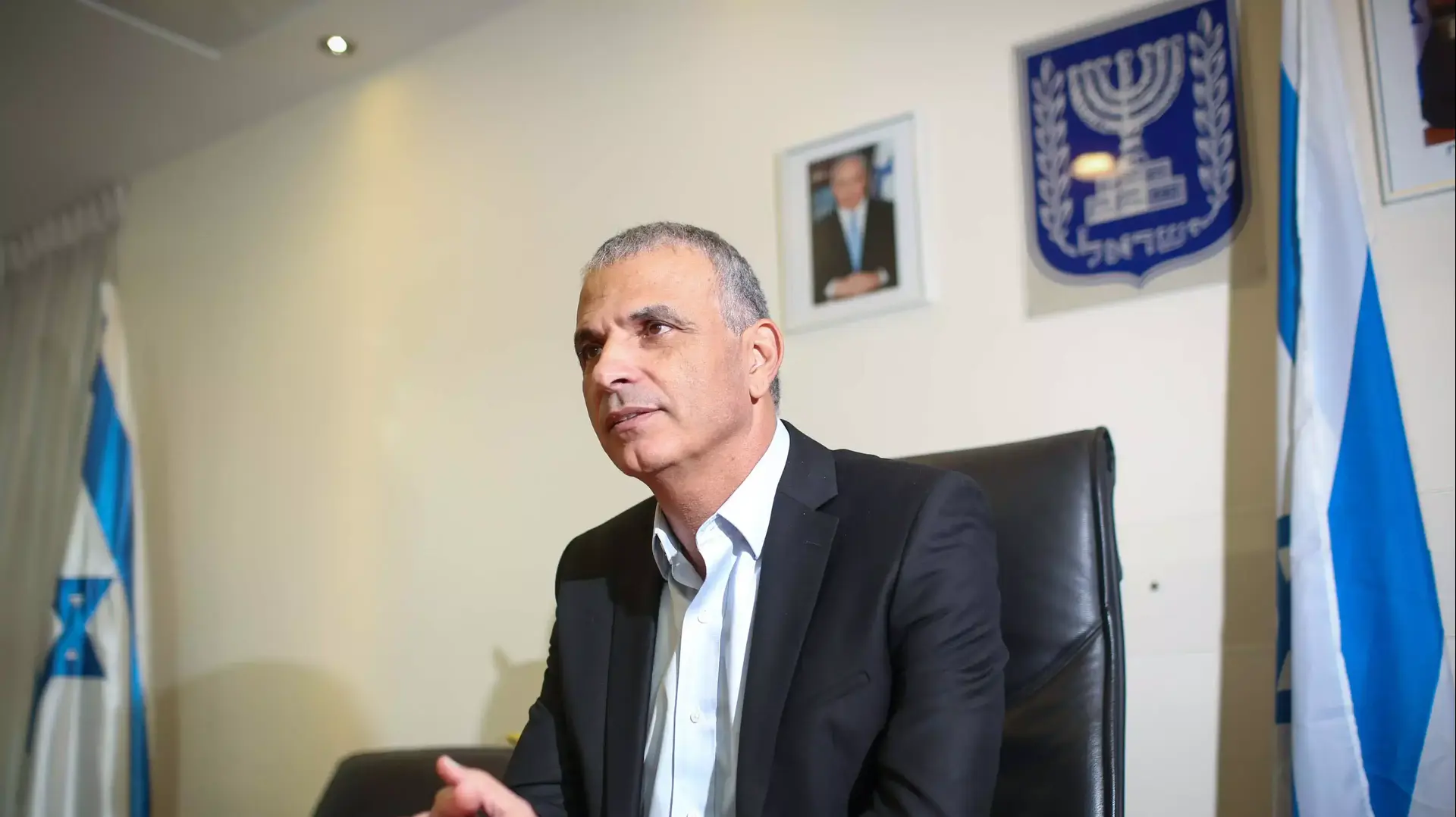 שר האוצר משה כחלון, משרד האוצר. נובמבר 2015