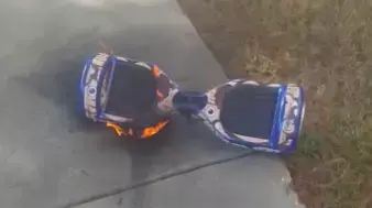 הוברבורד התלקח