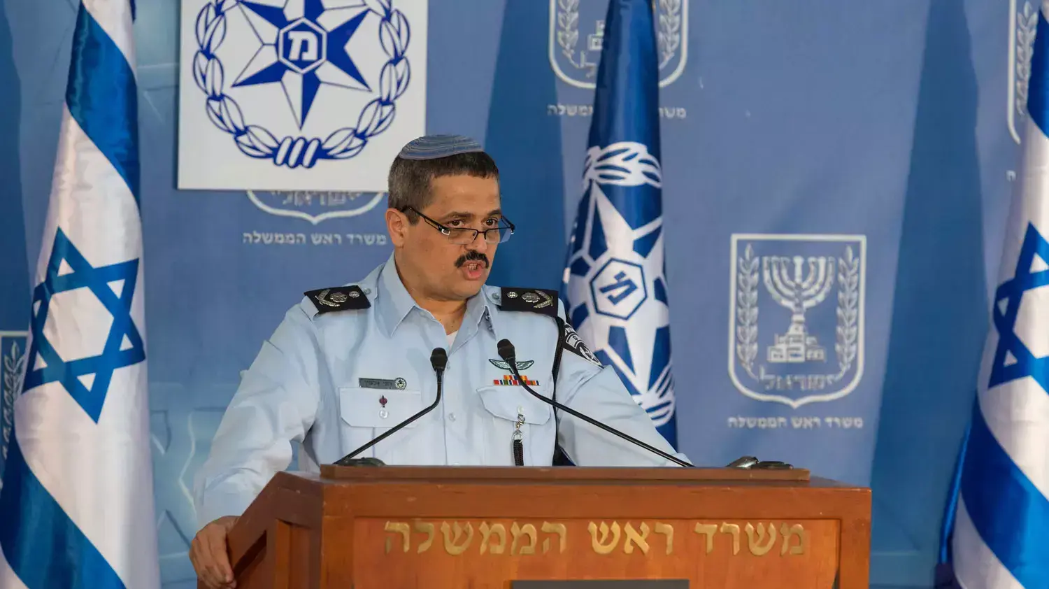 טקס מינוי מפכ"ל המשטרה רוני אלשיך במשרד ראש הממשלה בירושלים 03 דצמבר 2015