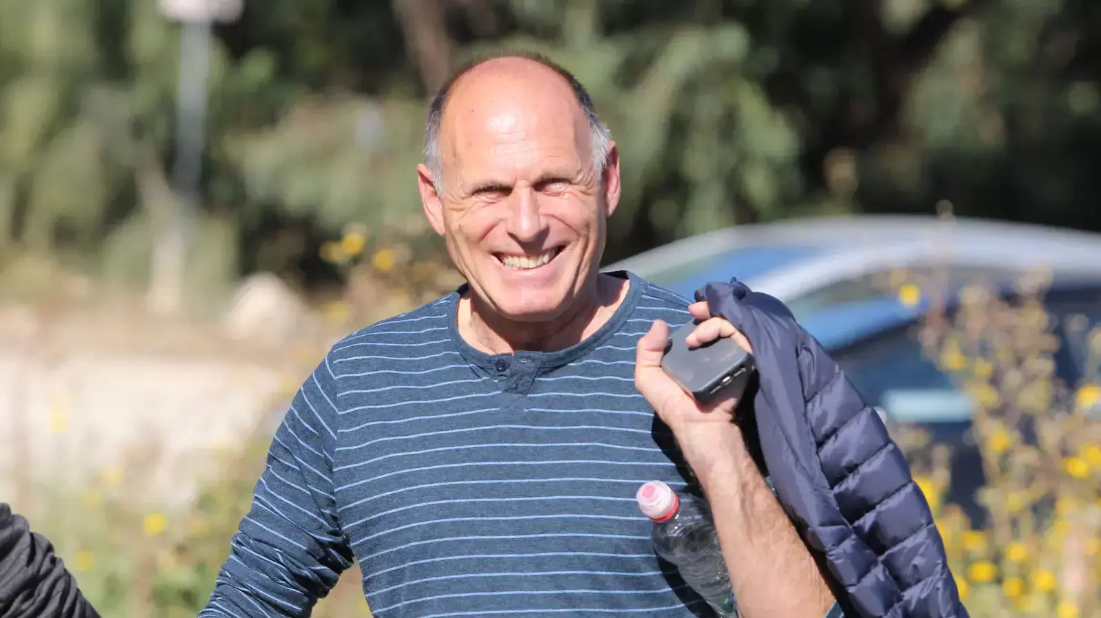 רון ציבלין מאמן הכושר של הפועל חיפה