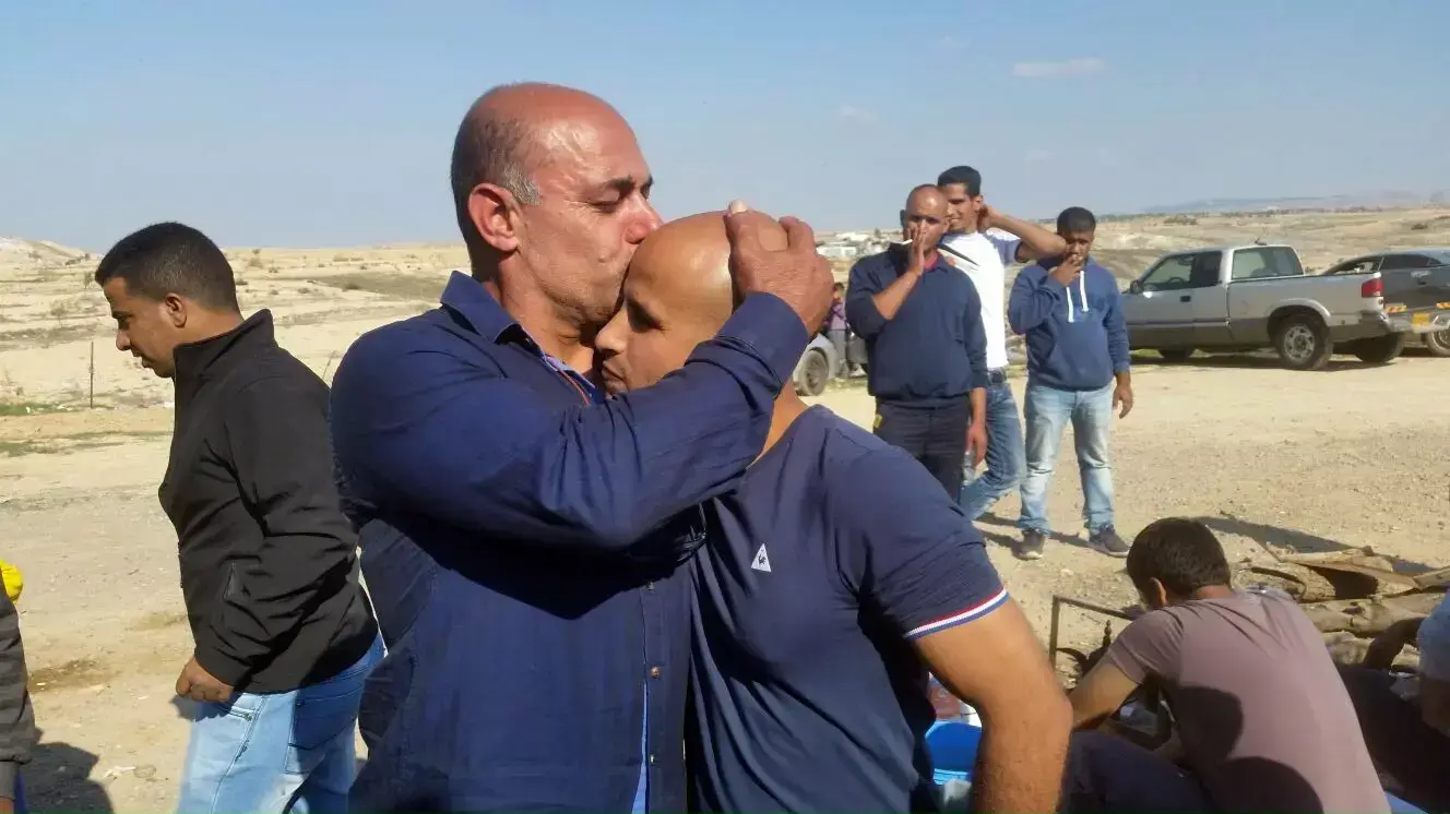 עזאם עזאם ועודה תראבין במפגש בפזורה הבדואית 12 דצמבר 2015 עזאם עזאם ועודה תראבין במפגש בפזורה הבדואית 12 דצמבר 2015