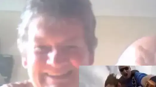 צנח בשיחת סקייפ