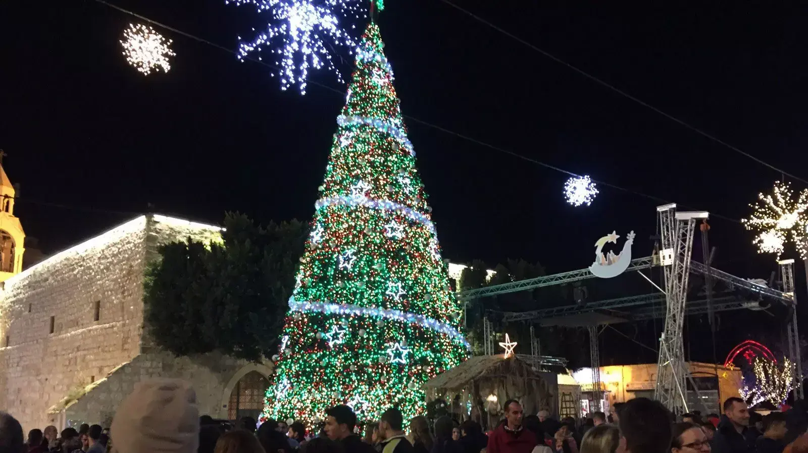 חגיגות חד המולד בכנסיית המולד בבית לחם, 25 בדצמבר 2015