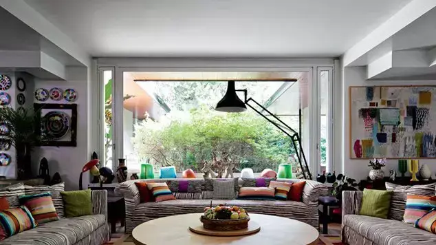 הדירה של רוזיטה ואוטביו מיסוני במילאנו