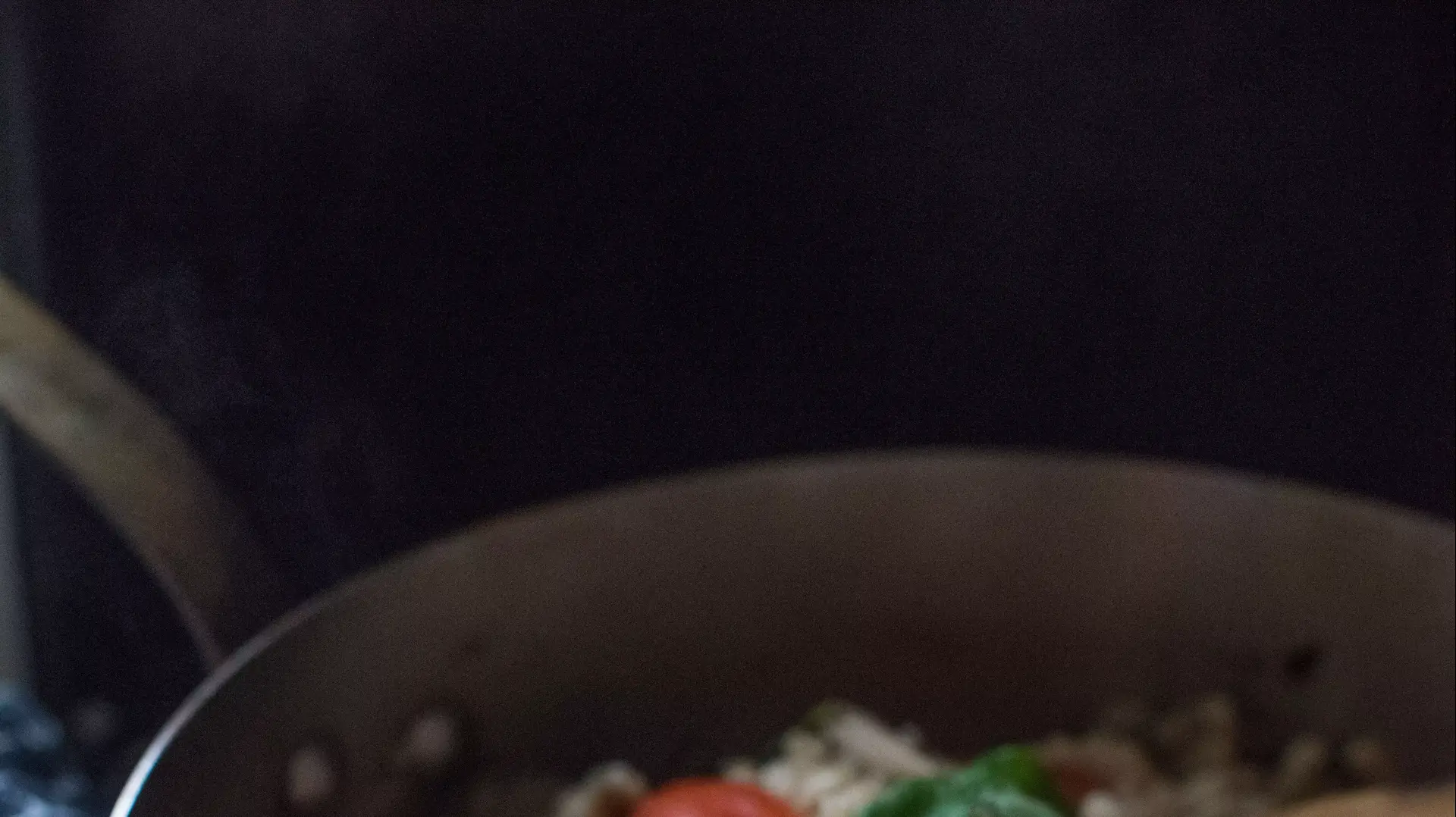 פילאף גריסי פנינה ופטריות