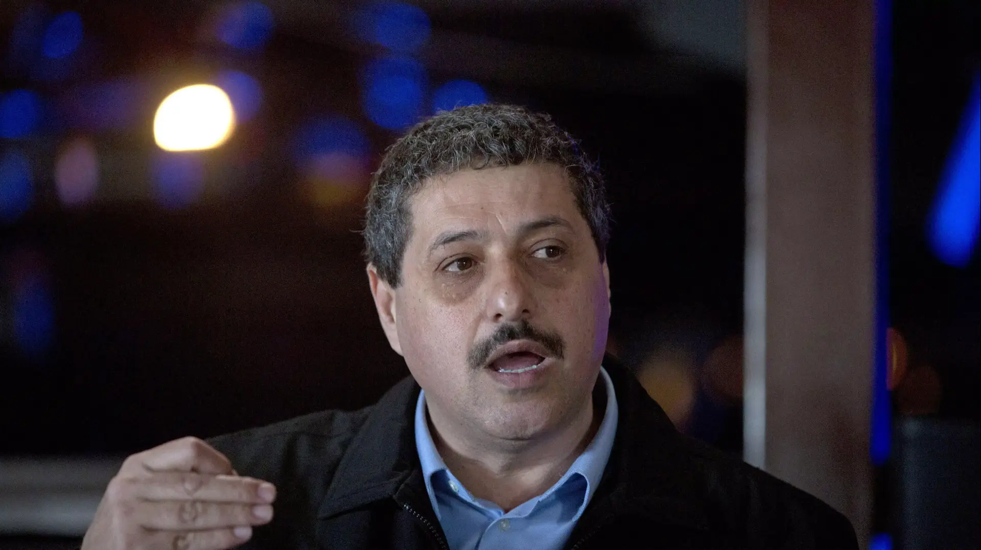 ג'עפר פרח, מנכ"ל מרכז מוסאוא לזכויות האזרחים הערביים בישראל. פברואר 2016
