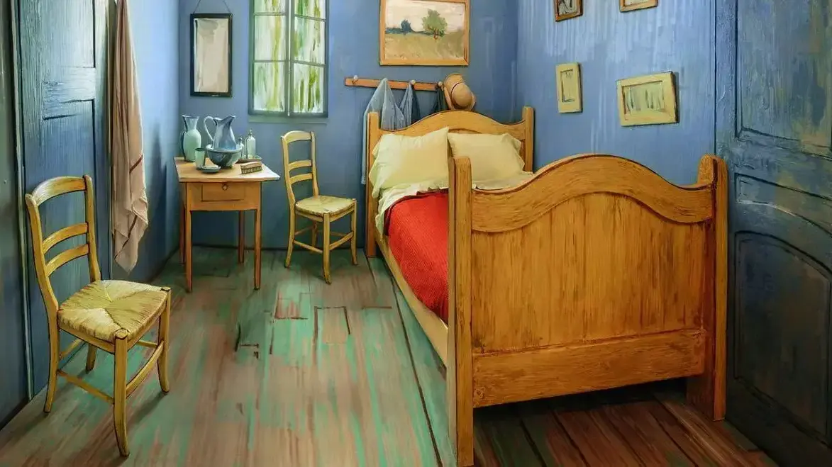 חדר של ואם גוך להשכרה באתר Airbnb