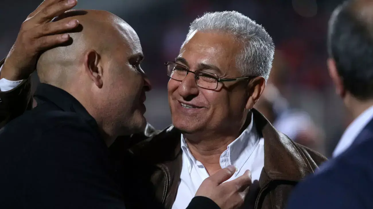 יוסי אבוקסיס מאמן בני סכנין עם מאזן גנאים