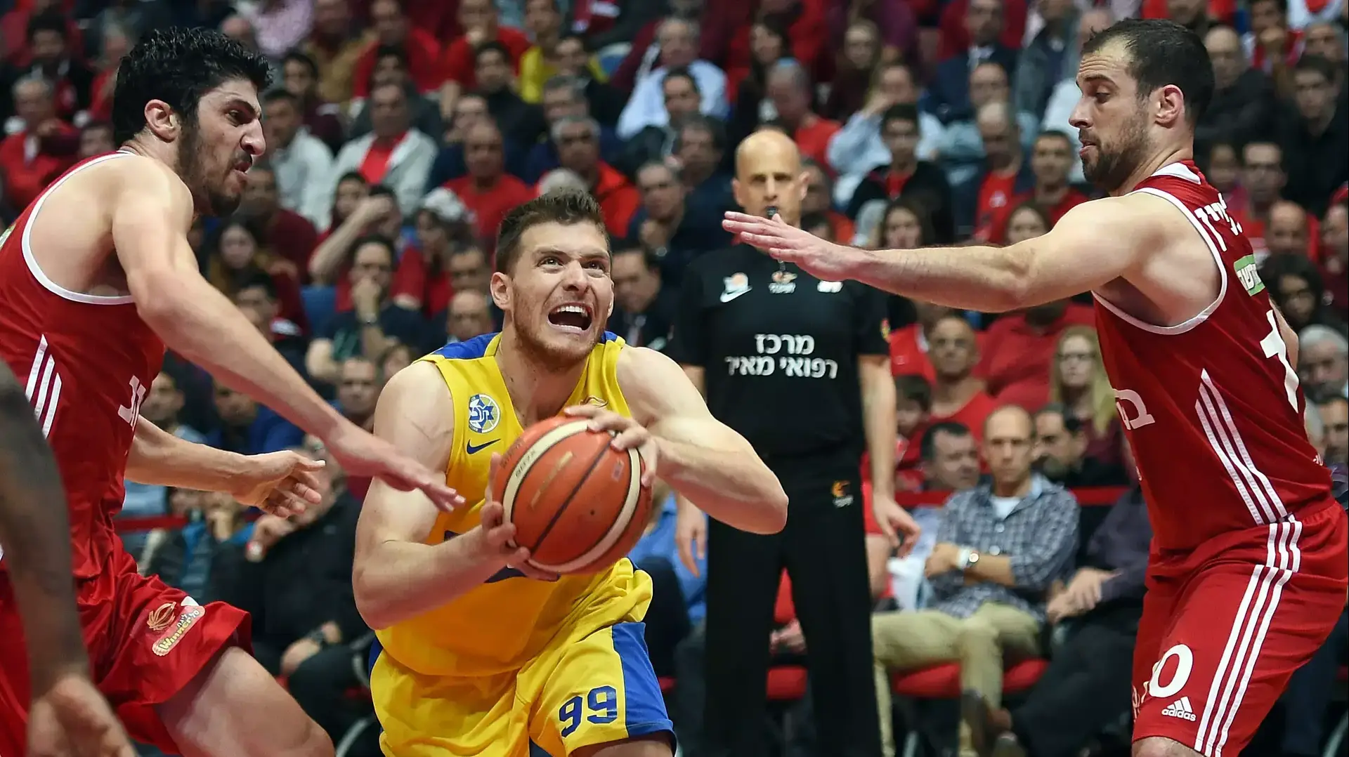גל מקל מכבי תל אביב מול ליאור אליהו יותם הלפרין הפועל ירושלים