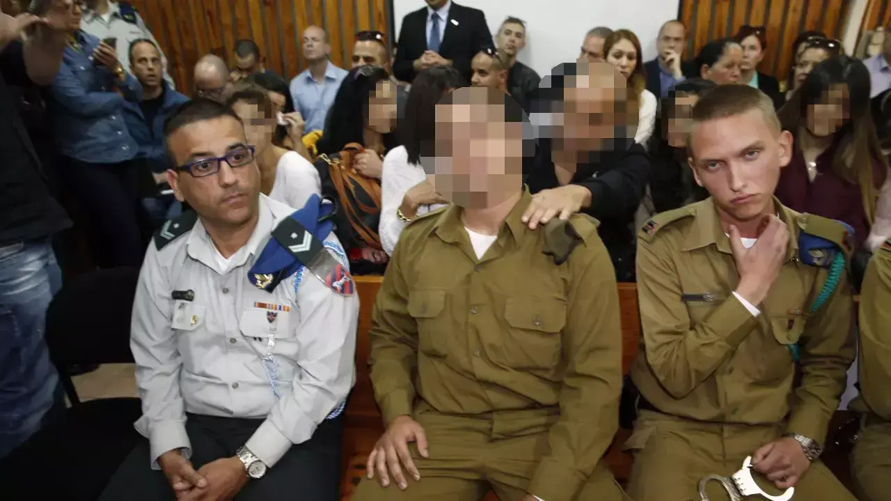 החייל העצור בחשד לרצח מחבל בבית הדין בקסטינה