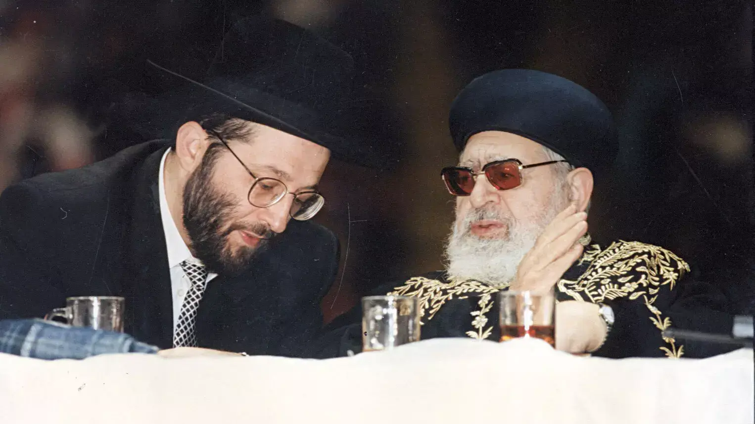 אריה דרעי ועובדיה יוסף 1997