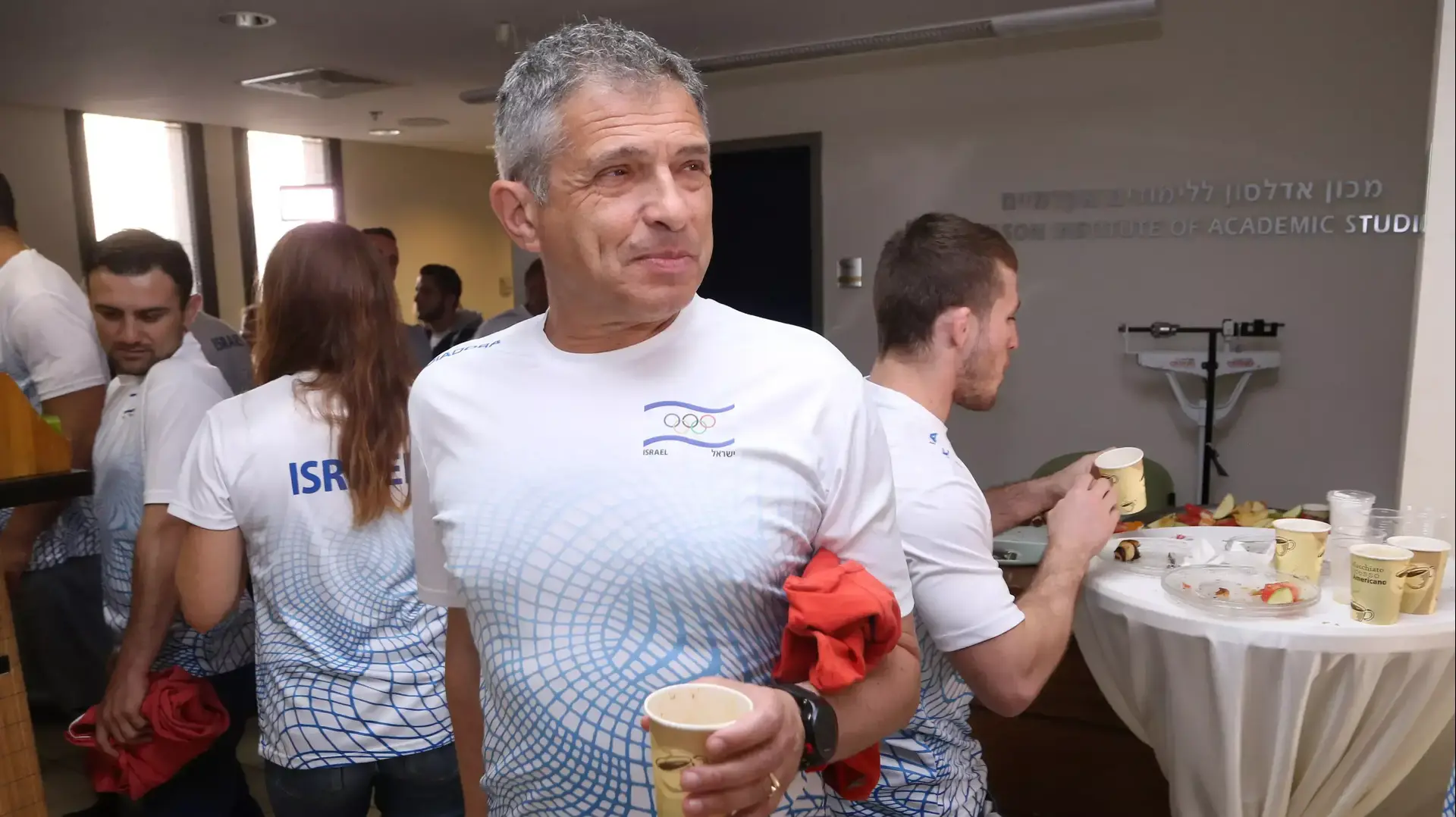 לאוניד קאופמן מאמן נבחרת ישראל בשחייה