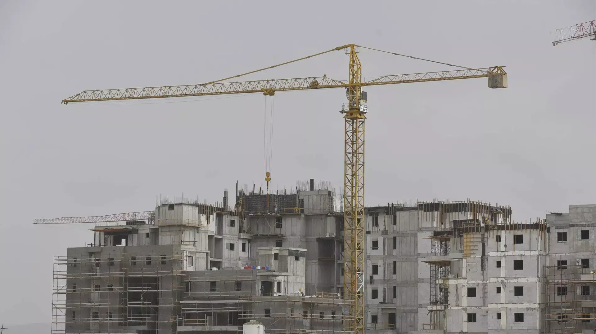 אתר בנייה של חברת ארזי הנגב בבאר שבע 12.4.2016