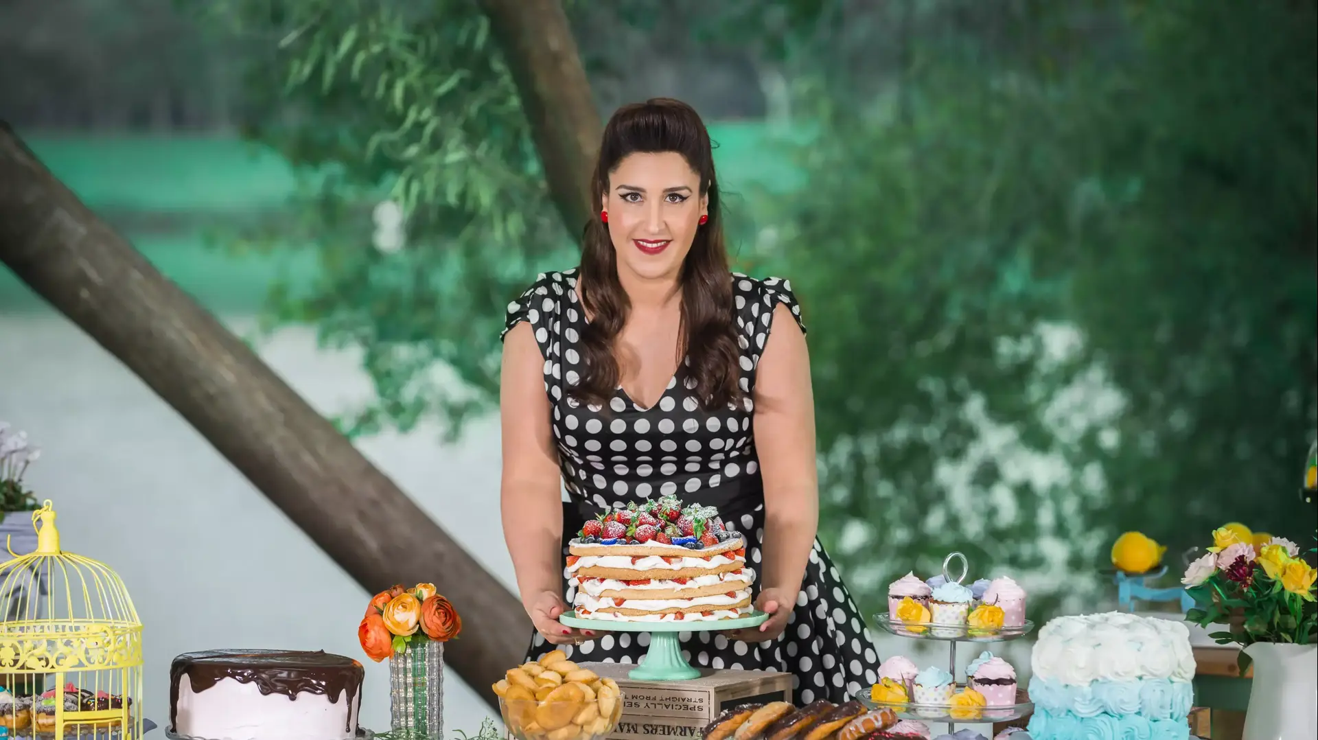 קרין גורן בתוכנית בייק אופ, אפריל 2016 קרין גורן בתוכנית בייק אופ, אפריל 2016
