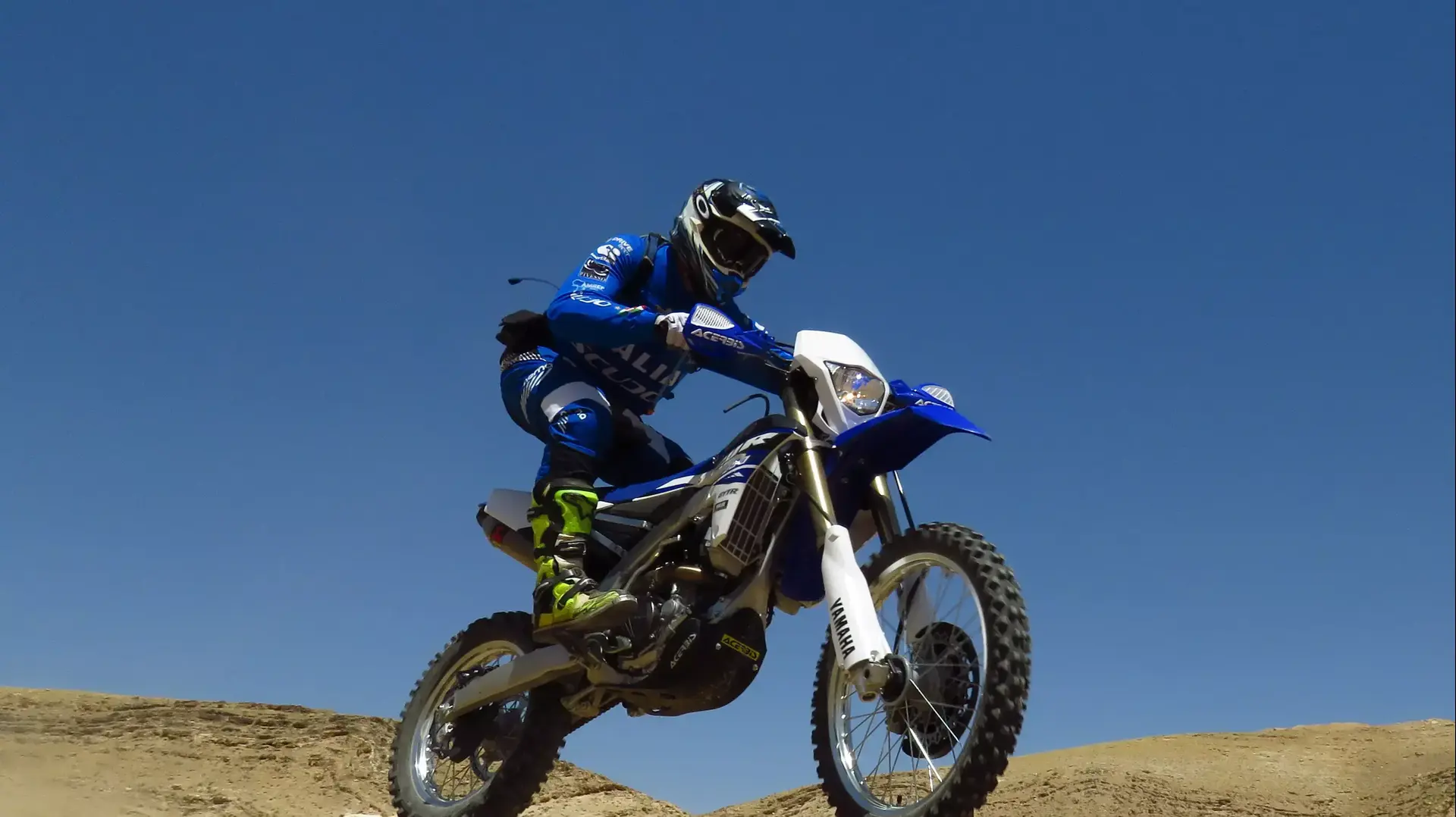 מבחן אופנוע אנדורו ימאהה WR250F. אפריל 2016