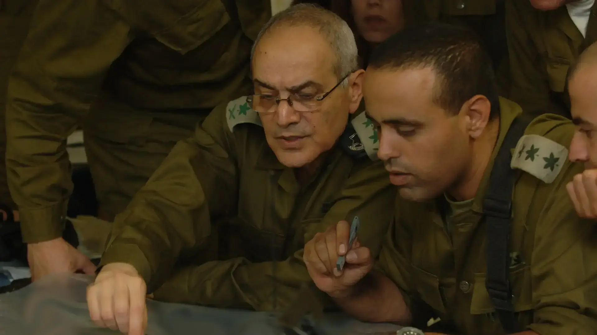 חמ"ל גולני במלכיה, ערב הקרב בבינת ג'בייל במלחמת לבנון השנייה, אלוף איל בן ראובן, אלוף בני גנץ, מחט גולני  תמיר ידעי, 25 ביולי 2006