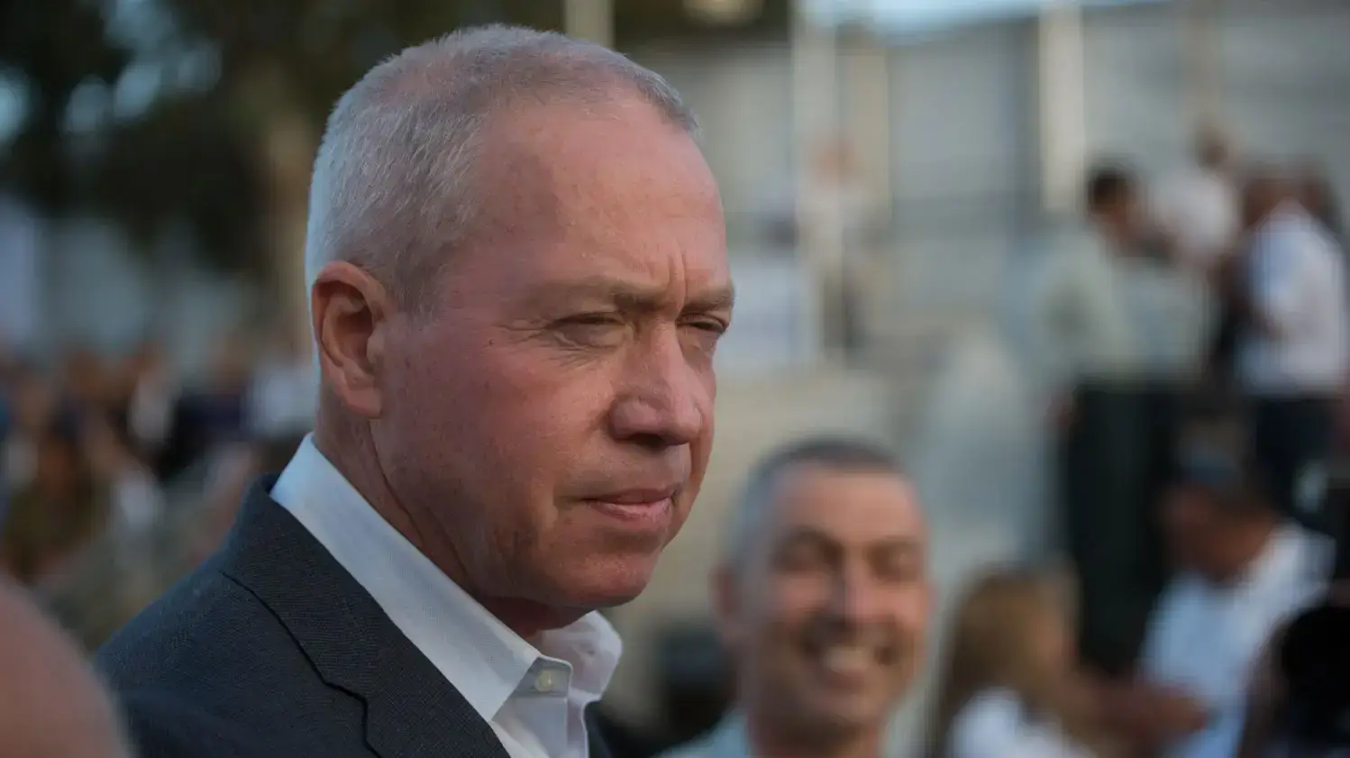 חבר הכנסת יואב גלנט  הטקס הממלכתי לציון יום ירושלים בגבעת התחמושת