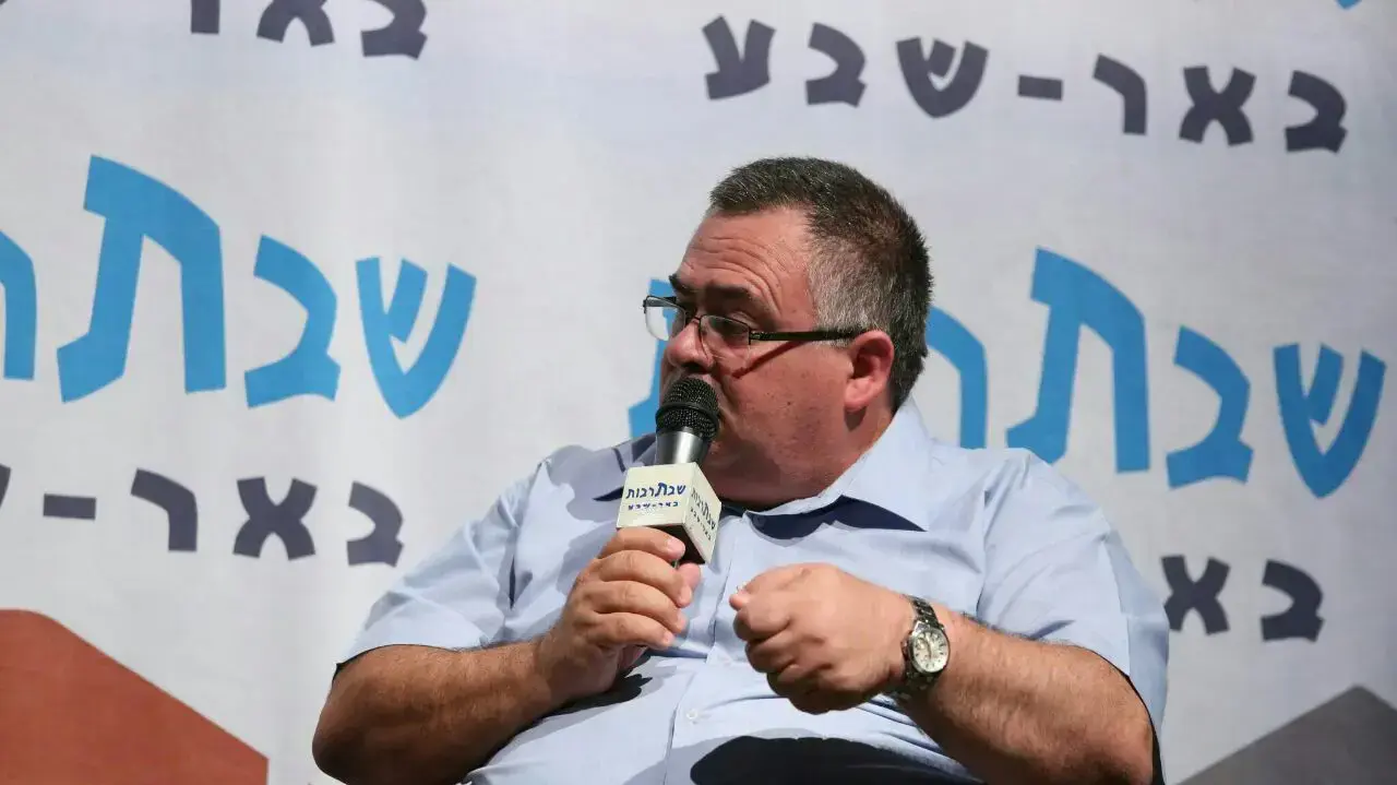 יו"ר הקואליציה ח"כ דוד ביטן באירוע "שבתרבות" בבאר שבע, 25 ביוני 2016