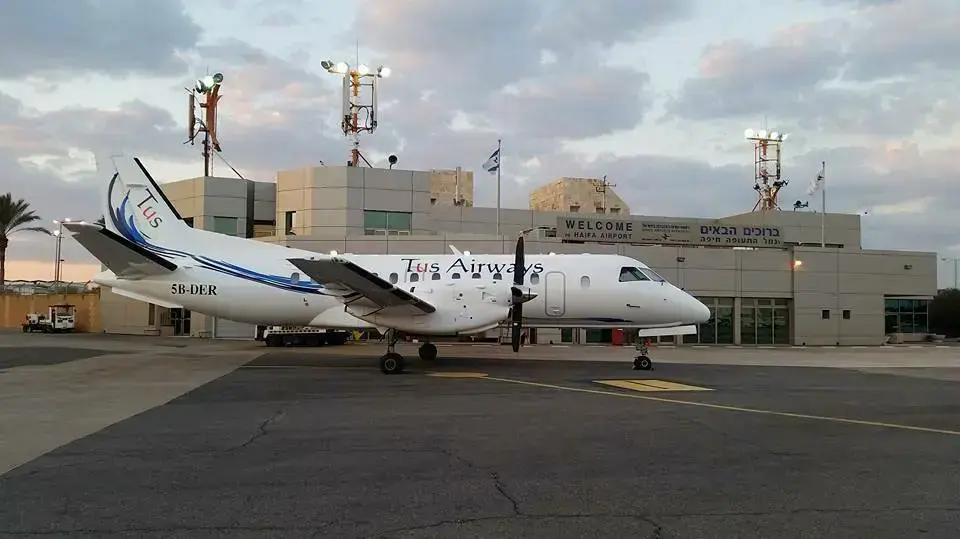 שדה תעופה חיפה מטוס Tus Airways