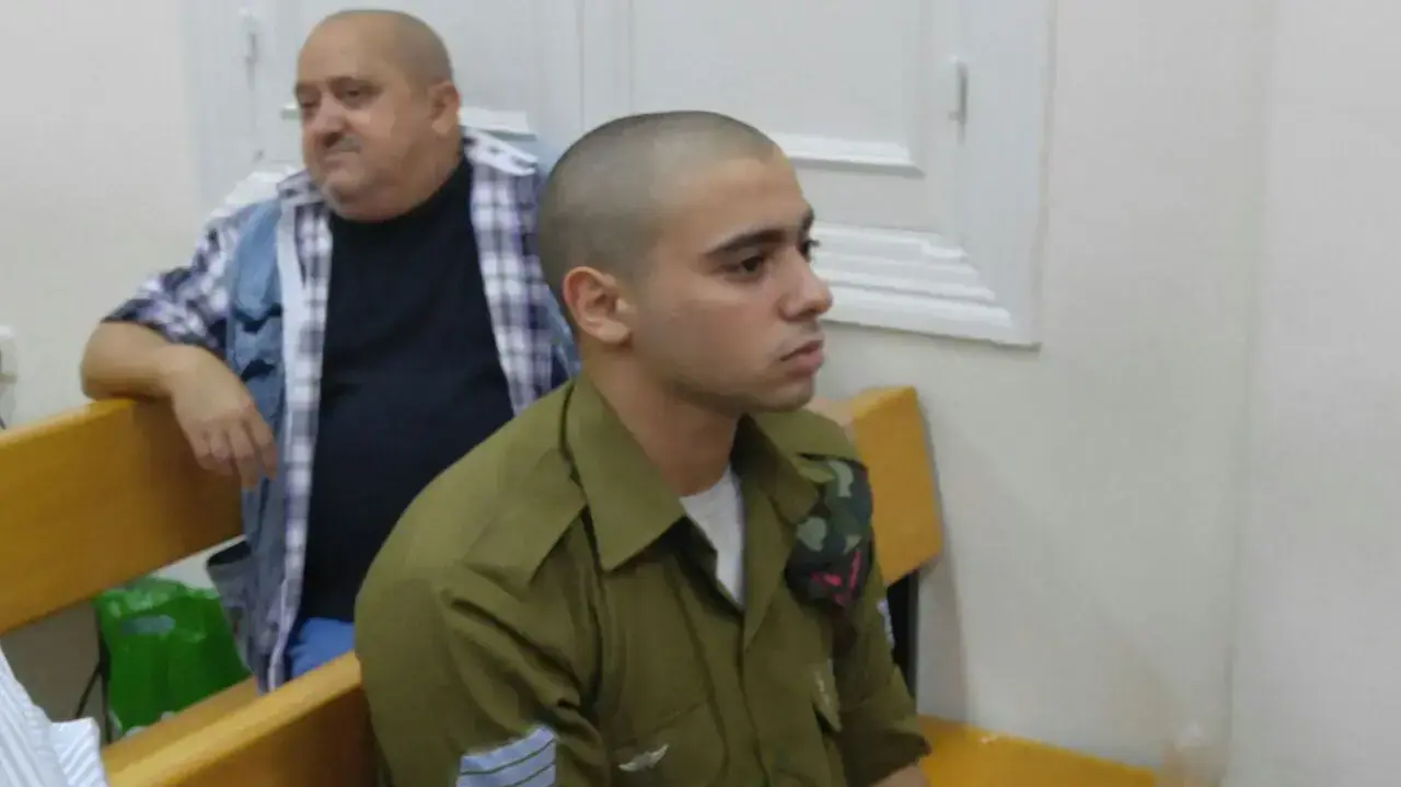 שלב העדויות במשפטו של אלאור אזריה נמשך בבית הדין הצבאי ביפו 11.7.16