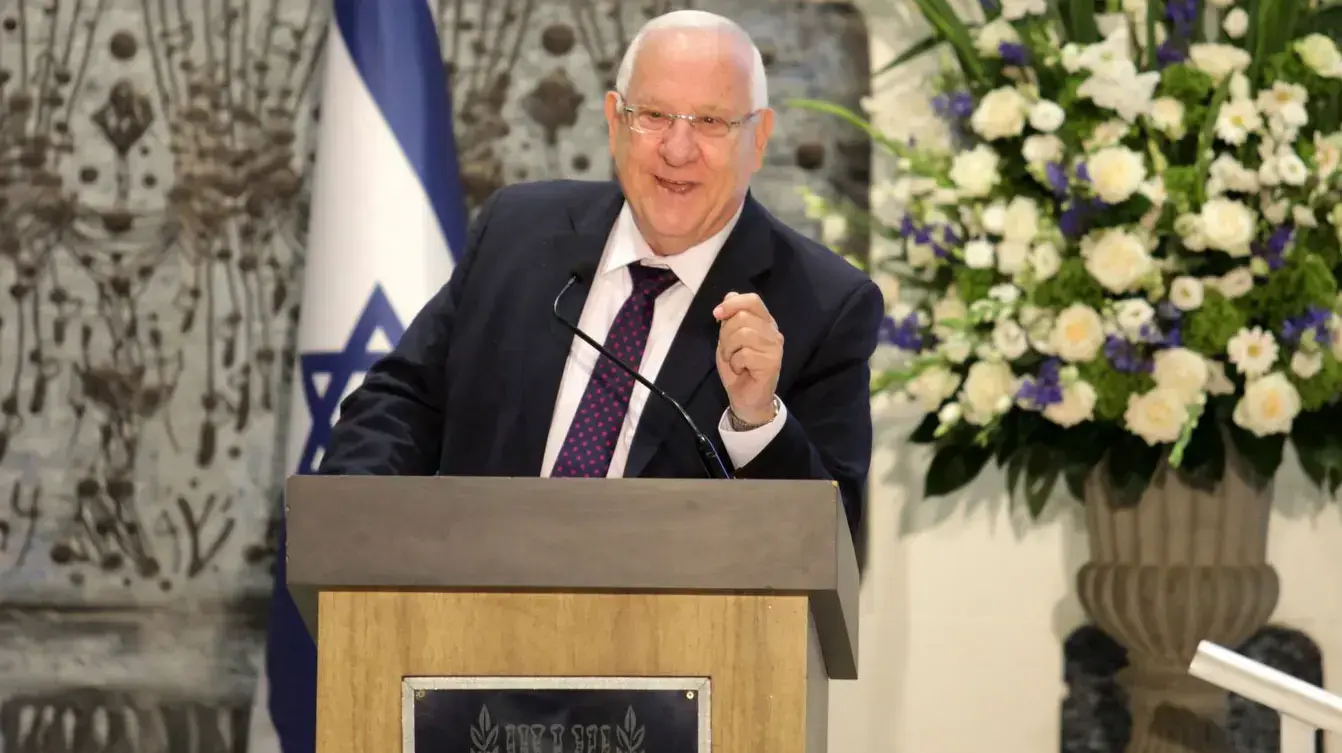 נשיא המדינה ראובן ריבלין בביקור של הוועד האולימפי
