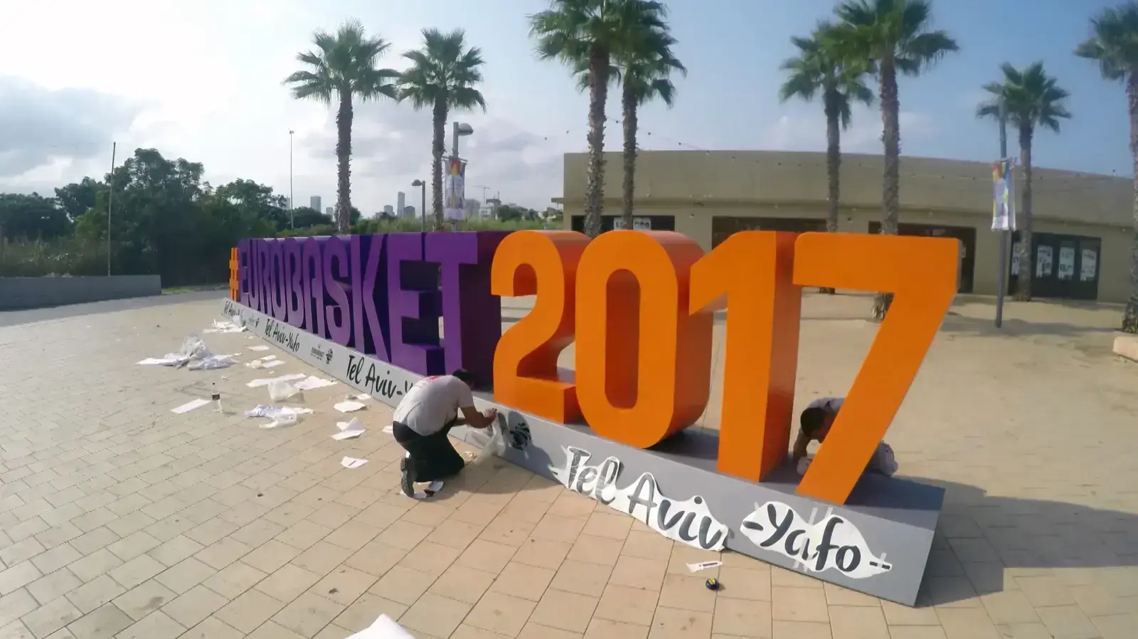 פסל יורובאסקט 2017 בישראל