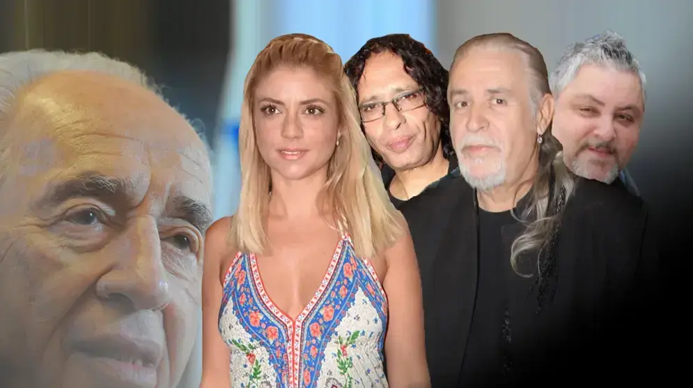 שירי מימון, יזהר כהן, ארקדי דוכין ושלמה גרוניך  חלק מהאמנים שביצעו שירים שכתב שמעון פרס